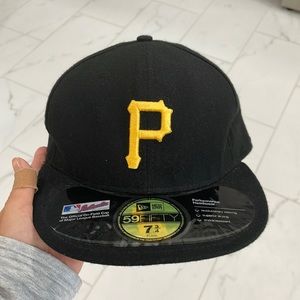New Era Pittsburgh Pirates Authentic collection black 7 3/4 Brand new